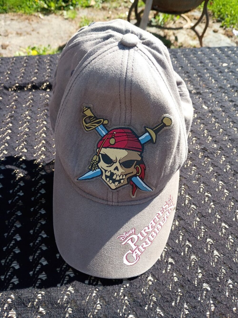 Disney’s Pirates Of The Caribbean Dead Man’s Chest Baseball Cap Adjustable